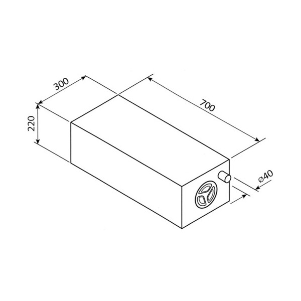 Wassertank 43L 4-05