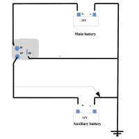 Batterie-Trennrelais E772V2 - 12 V / 120 A (kurzzeitig...