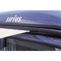 Regenrinnenprofil Multi Rail VW T4 langer Radstand - Schwarz - 3040 mm