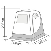 Heckzelt Upgrade 2 - Speziell für die T5 und T6...